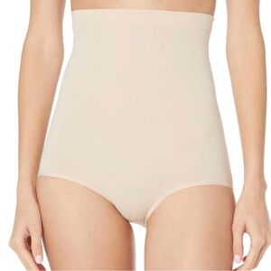 Spanx Higher Power High-Waisted Shapewear Briefs - Soft Nude Size Large